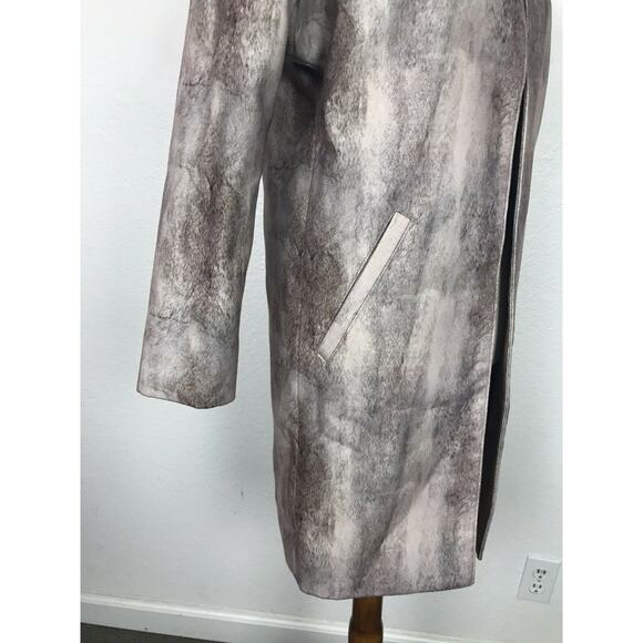 Maison Scotch Open Front Stretch Lined Carcoat Coat - Picture 3 of 12